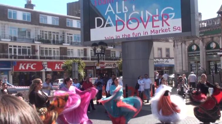 2009 Dancing in Dover Market square