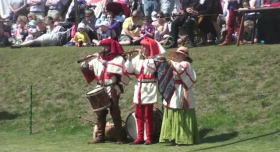 2011 knights at Dover Castle
