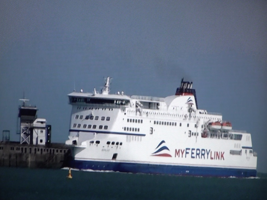 2012 MyFerryLink opens operation beween Dover and Calais