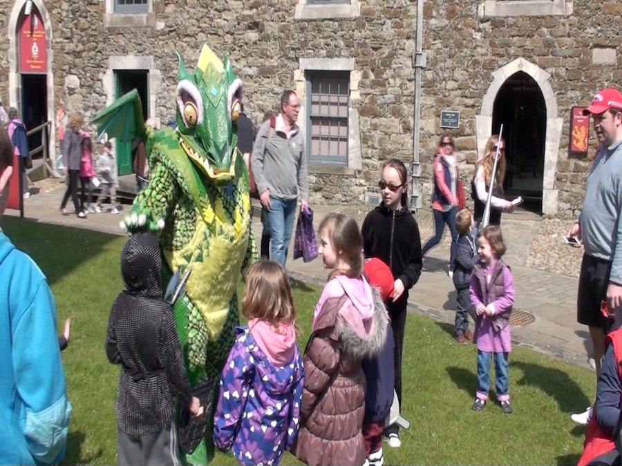 2013 St George and the Dragon at Dover Castle