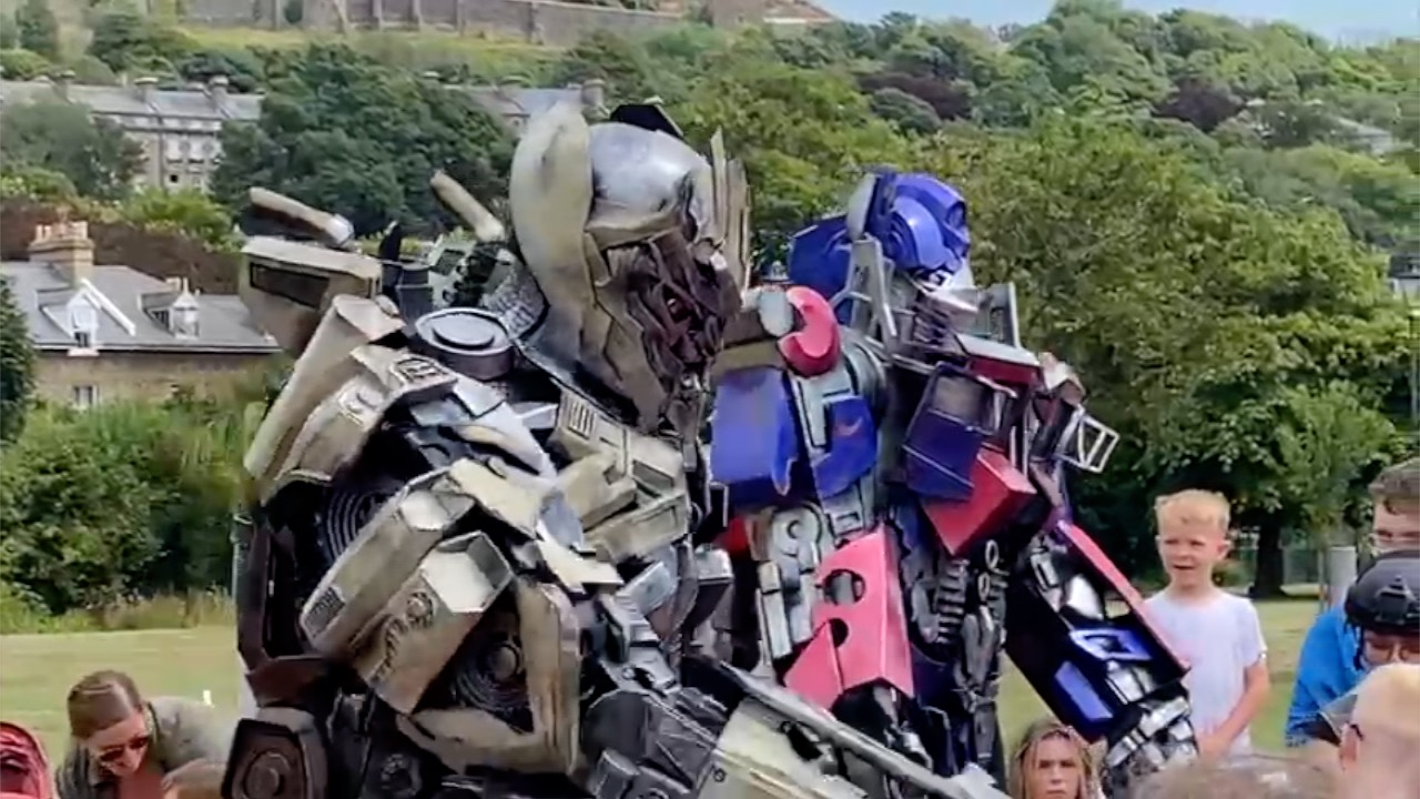 Transformers in Pencester Gardens