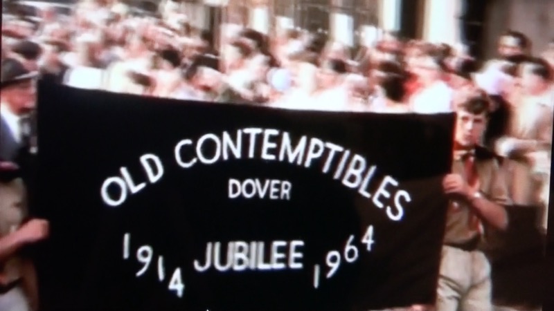 Image from 1964 Ray Warner Film Carnival float Old Contemptibles